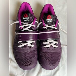 Reebok Women's weight lifting Purple Athletic Shoes
